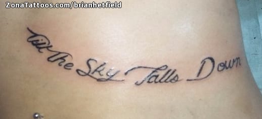 Tattoo photo Messages, Letters