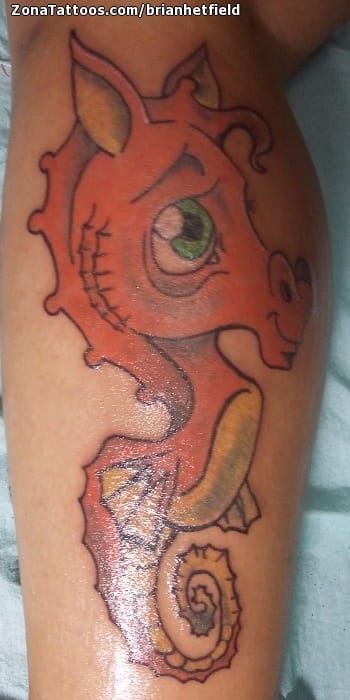 Tattoo photo Seahorses, Animals