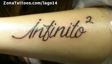 Foto de tatuaje Letras, Frases