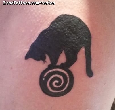 Foto de tatuaje Gatos, Animales