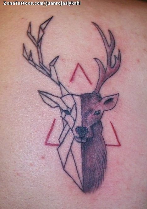 Tattoo photo Deers, Animals