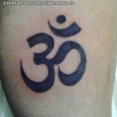 Tattoo photo Om