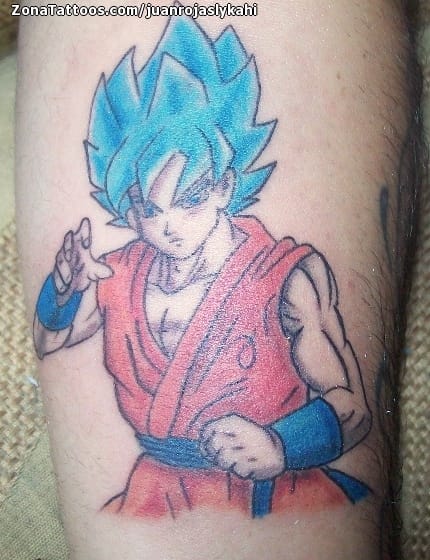 Foto de tatuaje Dragon Ball, Manga