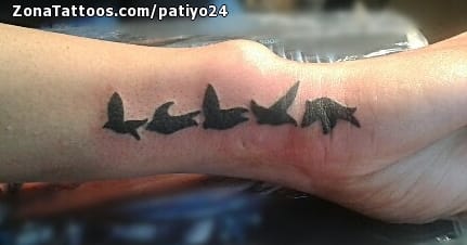 Tattoo photo Birds, Animals