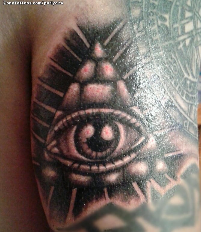 Tattoo photo Eyes, Illuminati