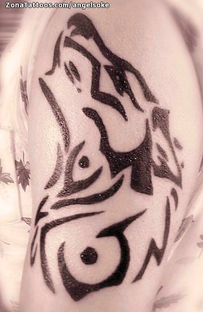 Foto de tatuaje Leones, Tribales, Animales