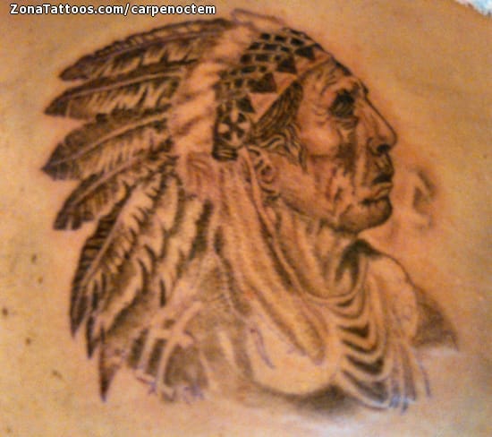 Foto de tatuaje Indios