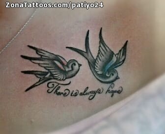 Tattoo photo Birds, Swallows, Animals