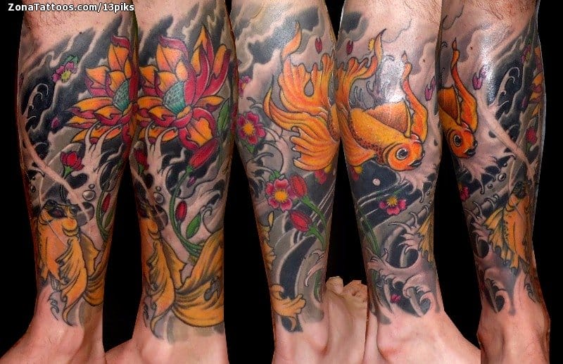 Tattoo photo Koi, Fish, Animals