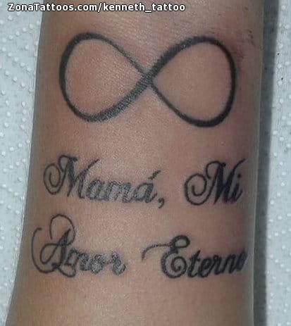 Foto de tatuaje Infinitos, Frases, Letras