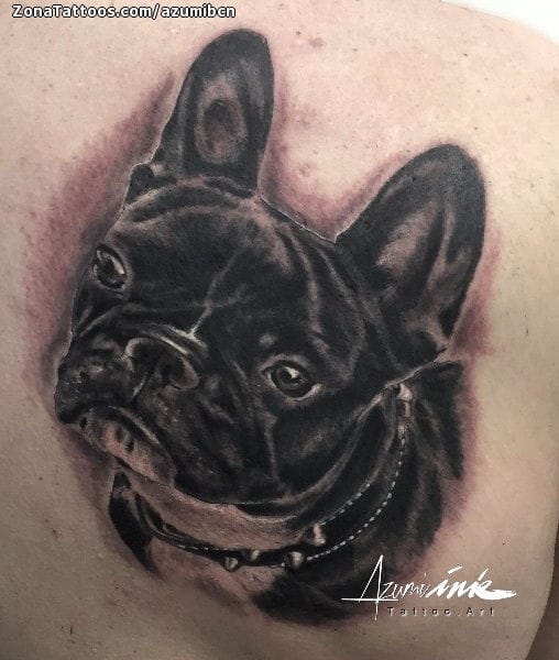 Tattoo photo Dogs, Bulldogs, Animals