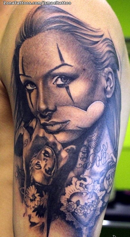 Tattoo photo Chola, Shoulder