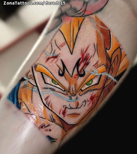 Tattoo of Dragon Ball, Manga, TV Shows