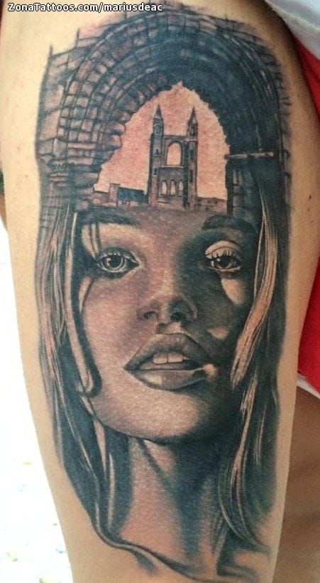 Foto de tatuaje Retratos, Personas