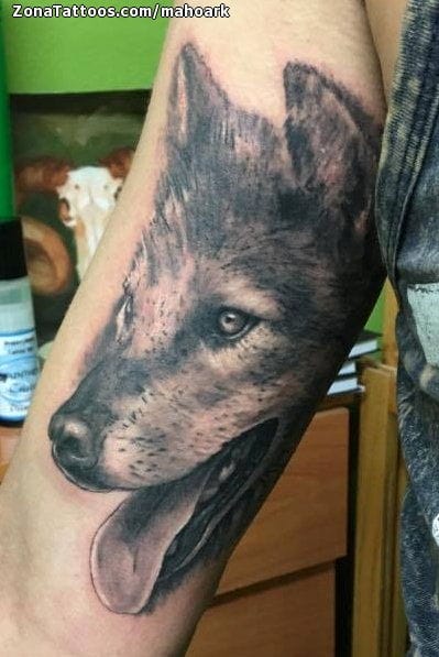 Tattoo photo Wolfs, Animals