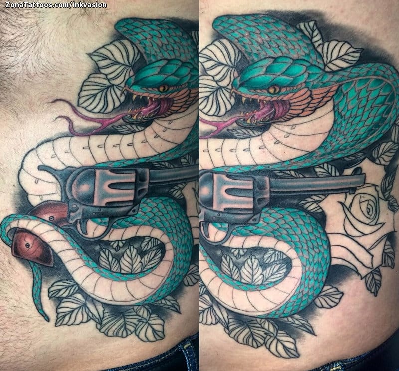 Foto de tatuaje Cobras, Serpientes, Animales