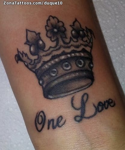 Tattoo of Crowns, Letters