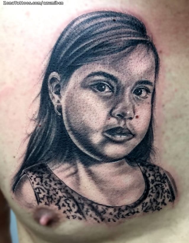 Foto de tatuaje Retratos, Rostros, Personas