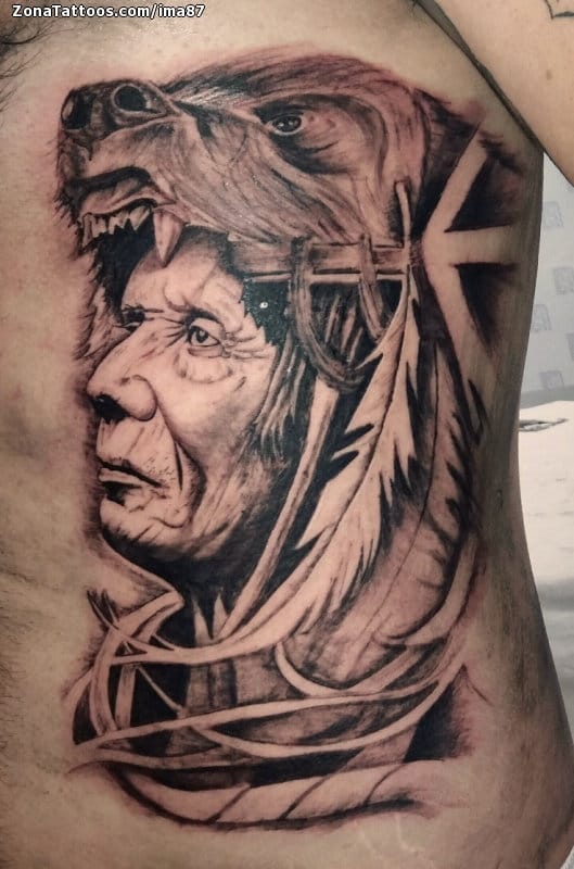 Foto de tatuaje Indios