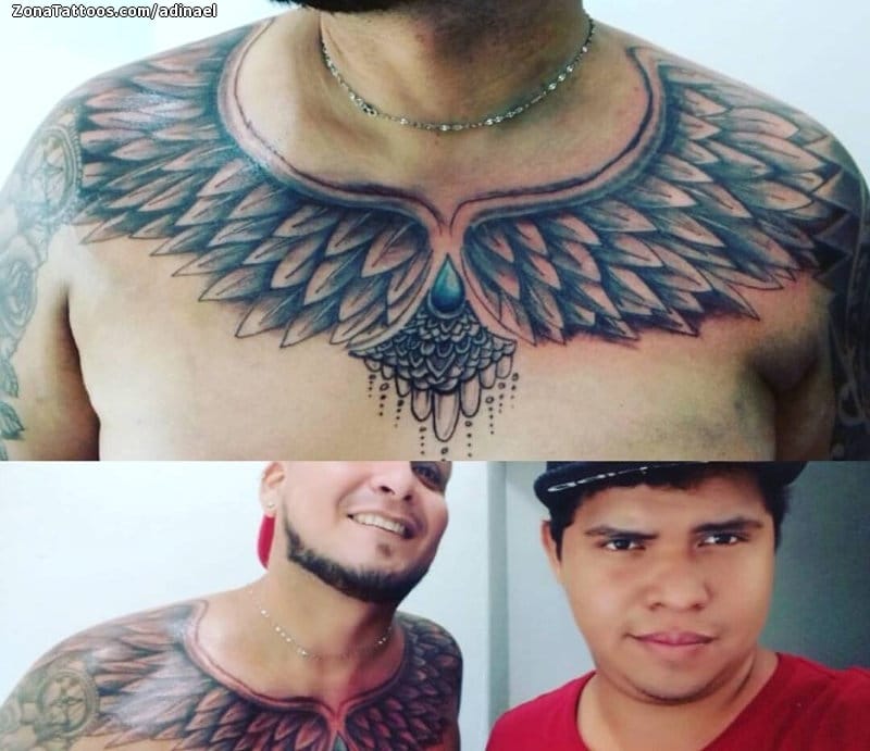 Tattoo photo Wings, Shoulder