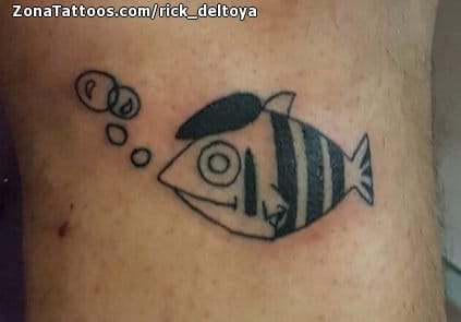 Foto de tatuaje Animales, Peces, Pequeños