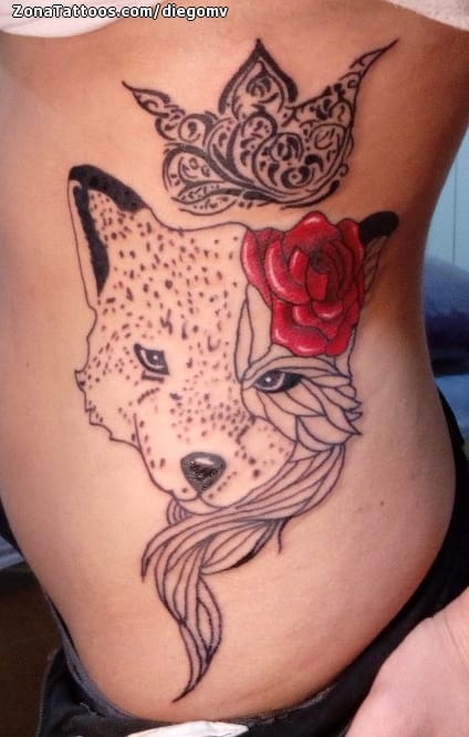 Tattoo photo Wolfs, Animals