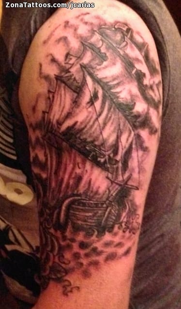 Foto de tatuaje Barcos