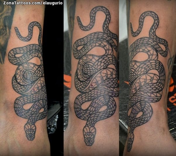 Foto de tatuaje Serpientes, Animales