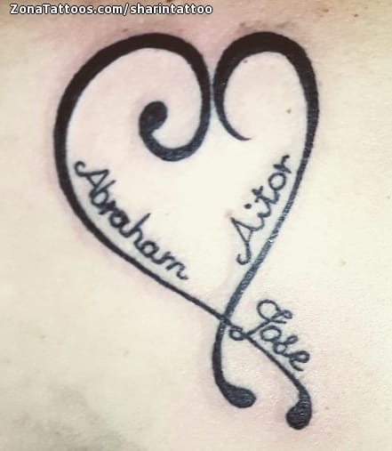 Tattoo photo Hearts