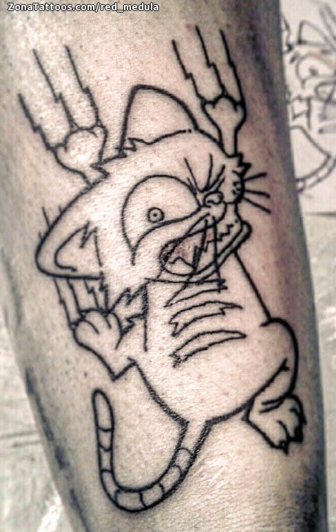 Foto de tatuaje Gatos, Animales