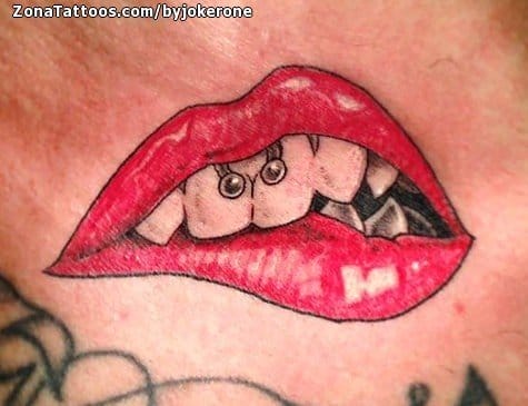 Tattoo of Mouths