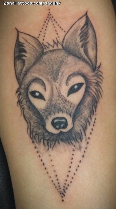 Tattoo photo Wolfs, Animals