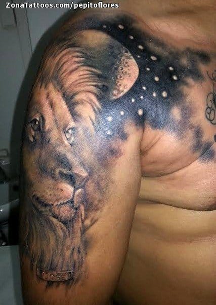 Realistic Lion Portrait Cover Up Tattoo by Jackie Rabbit  a photo on  Flickriver