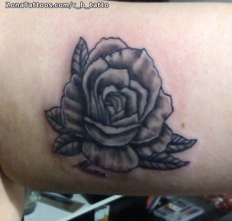 Foto de tatuaje Rosas, Flores