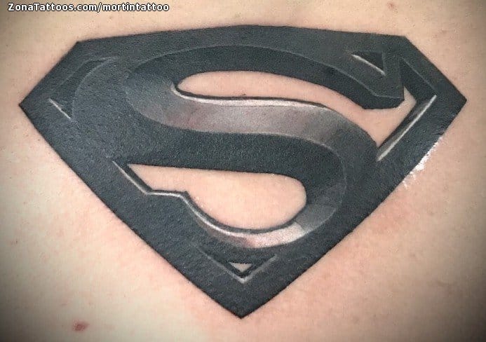 Tattoo of Logos, Superman, Comics
