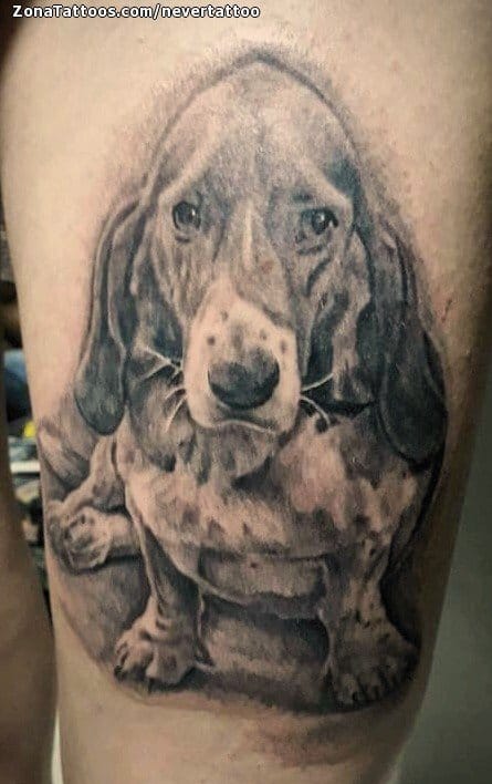 Foto de tatuaje Perros, Animales