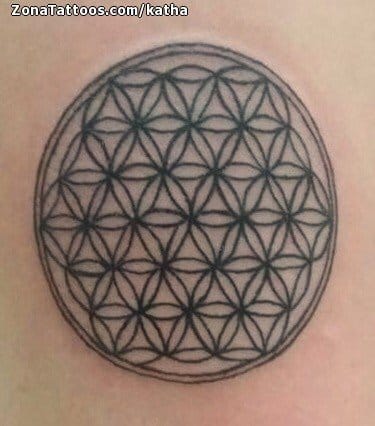 Foto de tatuaje Geométricos