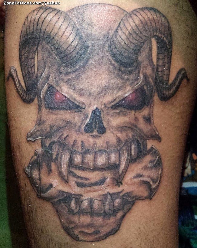 Foto de tatuaje Demonios, Góticos