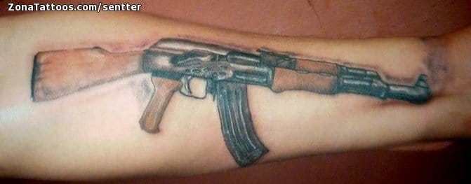 Foto de tatuaje Armas, Brazo