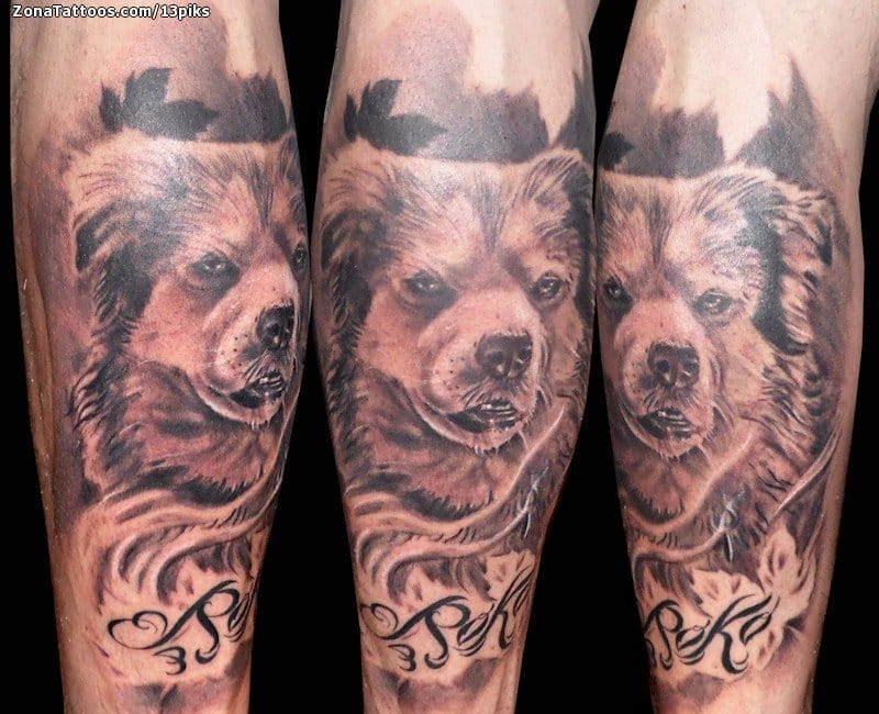 Foto de tatuaje Perros, Animales