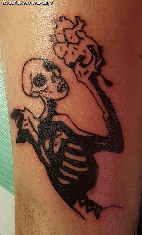 Foto de tatuaje Esqueletos