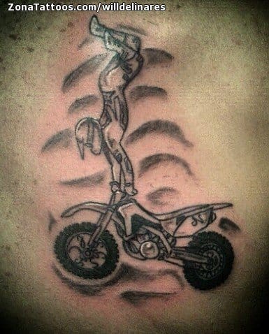 Tattoo photo Motorbikes, Sports, Vehicles