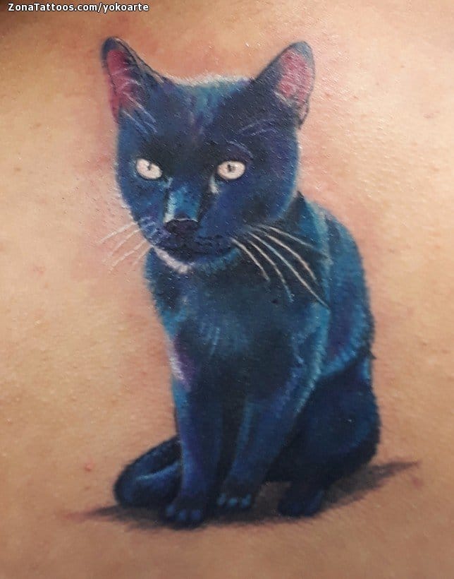 Foto de tatuaje Gatos, Animales