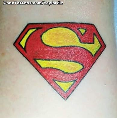 Tattoo photo Superman, Logos, Superheroes