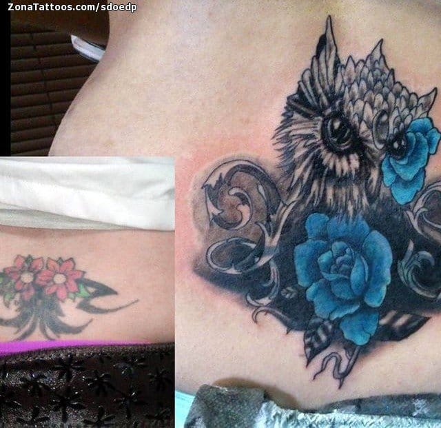 Foto de tatuaje Rosas, Flores, Ornamentos