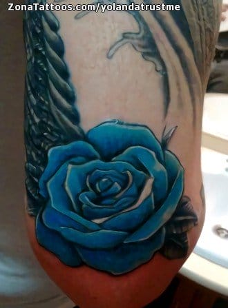 Tattoo photo Roses, Flowers