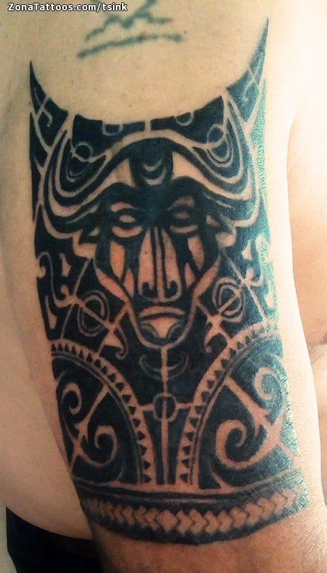 Foto de tatuaje Maoríes