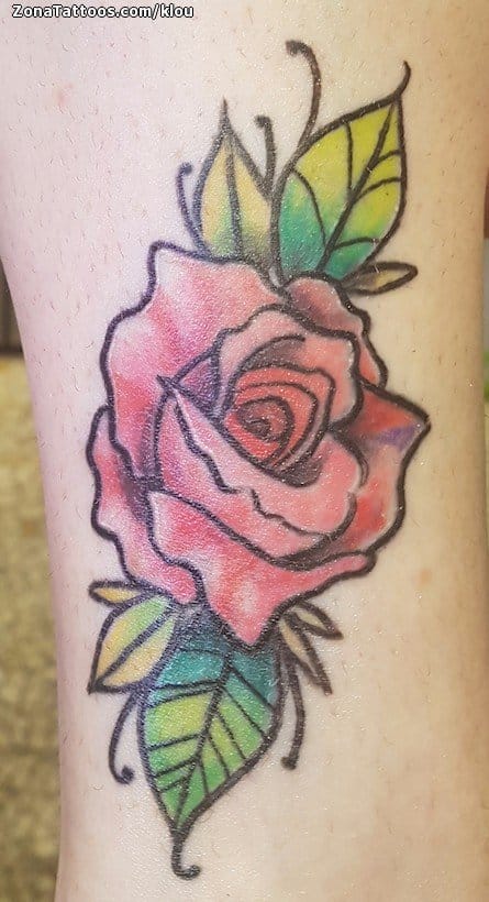 Foto de tatuaje Rosas, Flores