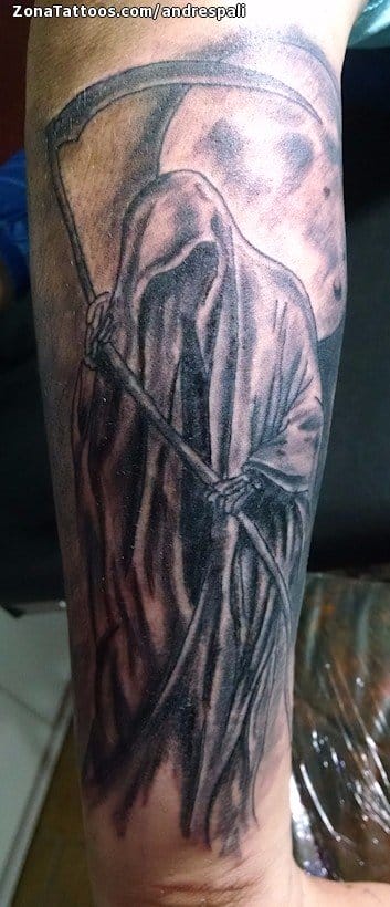 Tattoo photo Grim Reapers, Gothic