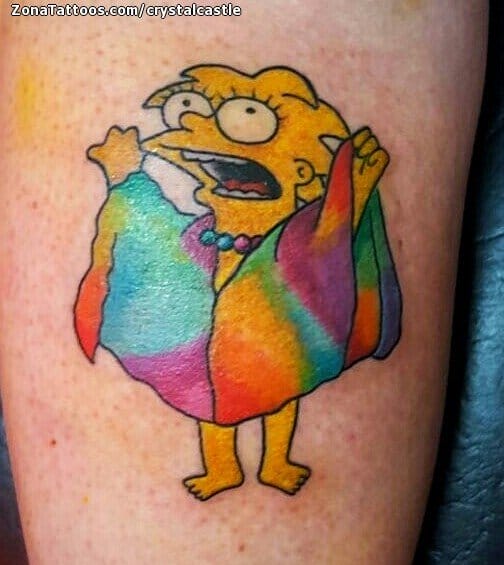 Foto de tatuaje Los Simpson, Series de TV